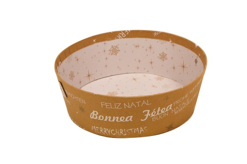 Christmas Kraft Paper Tray