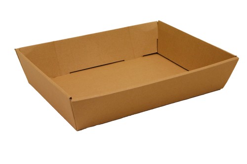 Bandeja de carton kraft