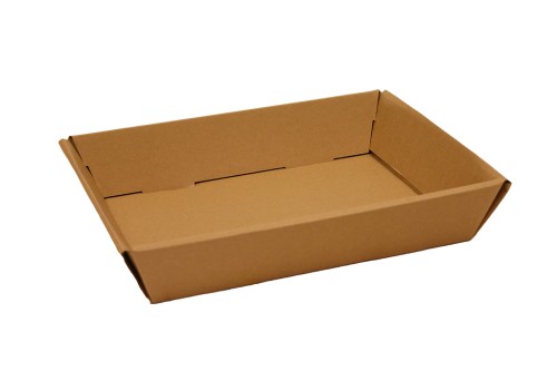 Bandeja de carton kraft