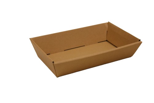 Bandeja de carton kraft