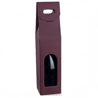 Porte-bouteilles violet 1 bot.