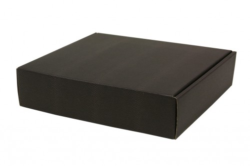 Caja marron oscuro 4 bot.