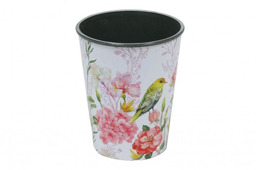 Birds plastic planter