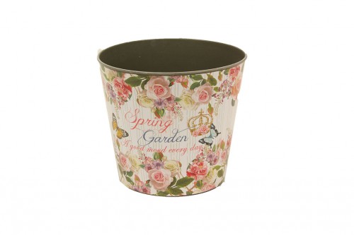 plastic flower garden pot