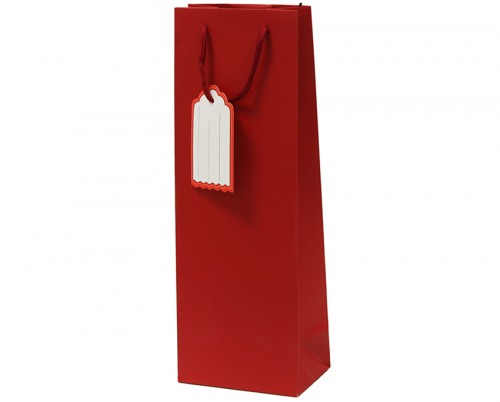 Smooth red wine bag