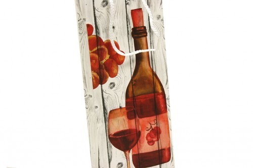 Wine bottle carton bag