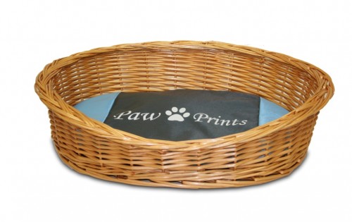 Wicker pet bed