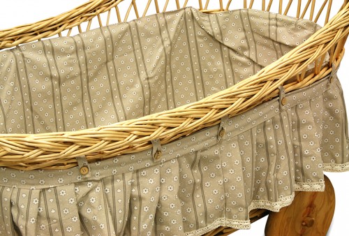 Dense wicker cradle