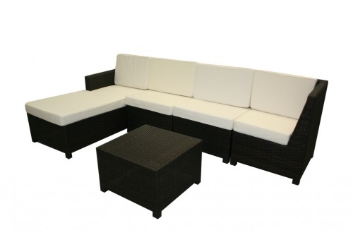 Sofa en rotin siesta set