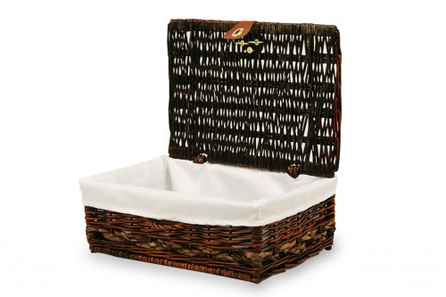 wicker suitcase