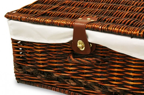 wicker suitcase