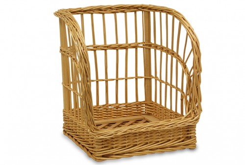 Exhibitor openwork bread basket