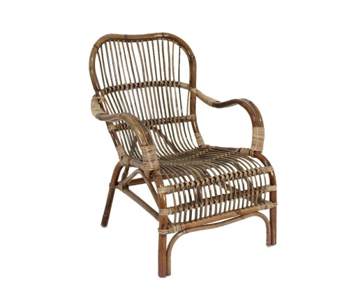 Breeze chair - antique brown rattan