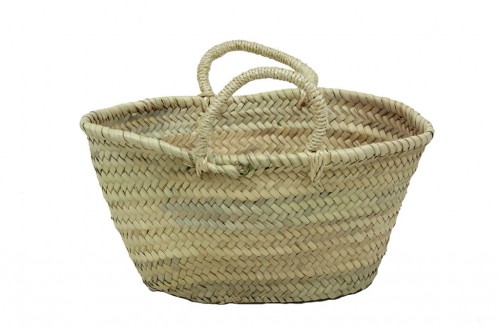 Rope handle basket