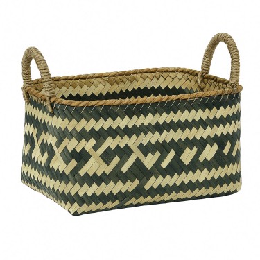 Cajonera bamboo detalle en negro