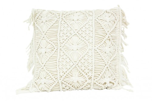 Cojin macrame