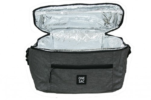 Bolso térmico gris ancho (20 litros)