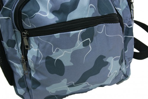 Camouflage gray backpack