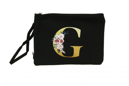 Bolso de mano letra g negro - regalos de boda