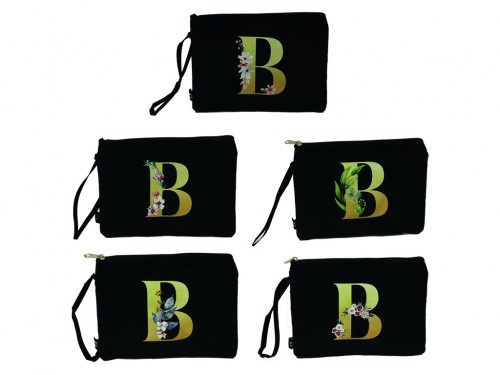 Dark bag display rack (18 letters, two packages of each letter)