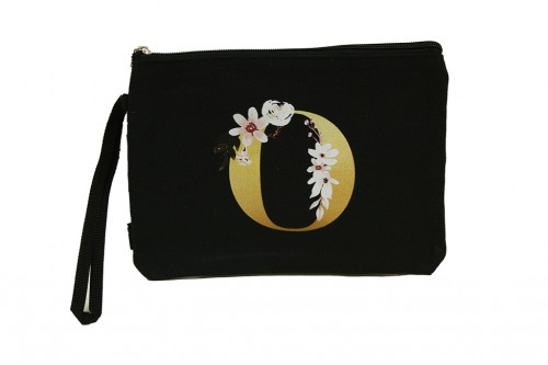 Bolso de mano letra o negro - regalos de boda