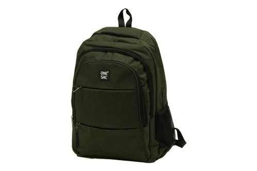 Natural fabric senior backpack