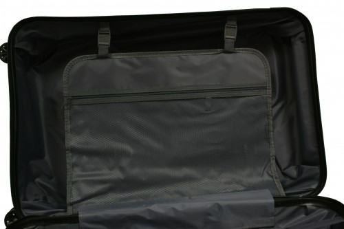 Golden travel suitcase s/3