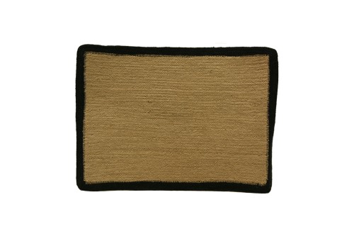 Black Embroidered Tablecloth