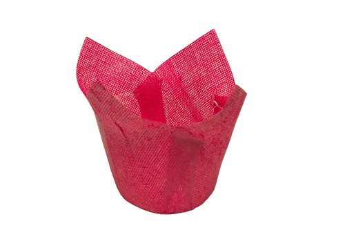 Macetero papel fucsia
