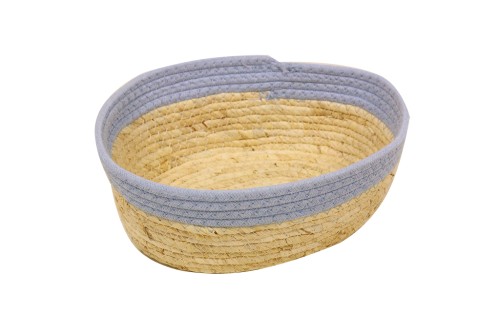 Blue seagrass basket