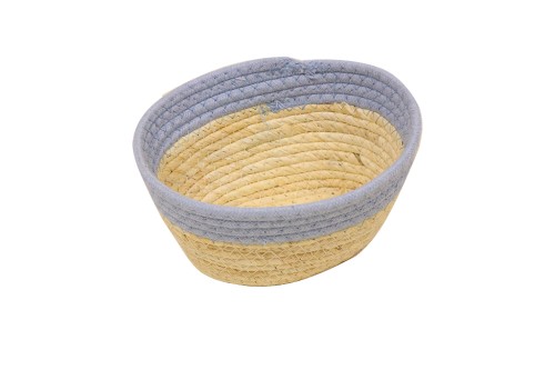 Blue seagrass basket