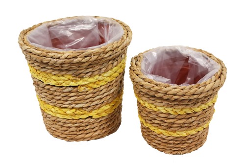 Macetero seagrass verde