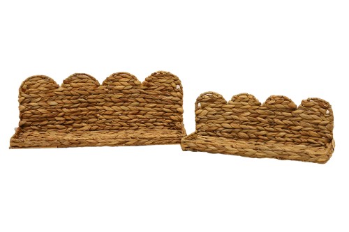 Wall Shelves Water Hyacinth s/2