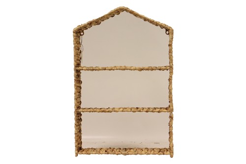 Water Hyacinth House-Shaped Shelf