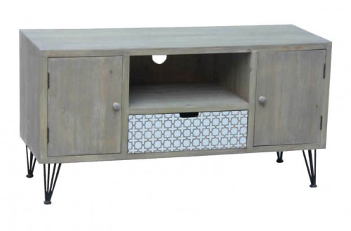 Mueble tv madera indie