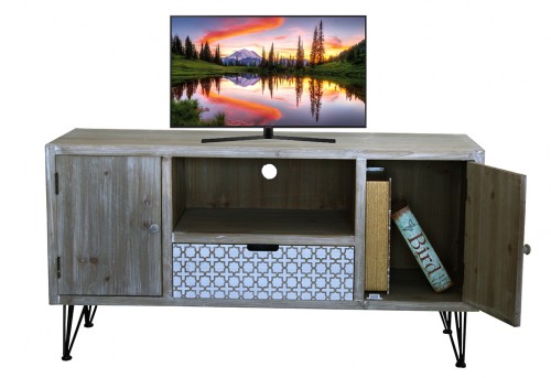 Indie-TV-Schrank aus Holz