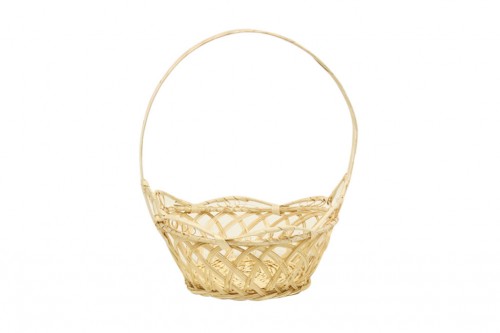 Cesta con asa bamboo