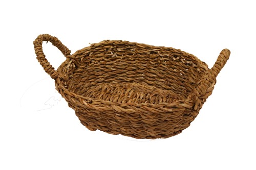 Cesta ovalada de seagrass