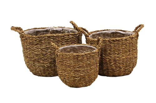 Cesto de seagrass s/3