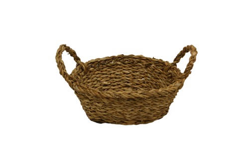 Cesta redonda de seagrass