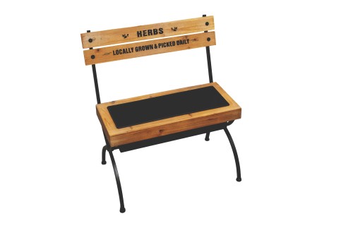 Banco para flores herbs