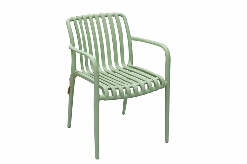 Silla verde jardin