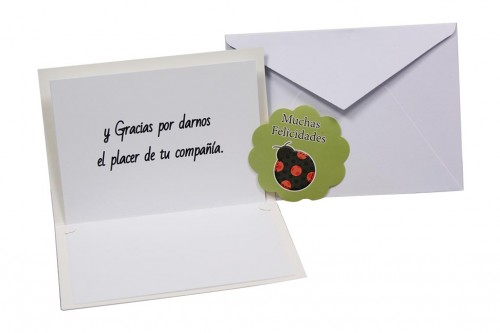 Tarjeta abuela - margaritas