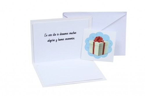 Tarjeta felicidades en tu dia