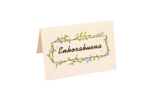 Congratulations Vine Card