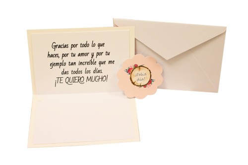 Tarjeta para una gran mamá ramo
