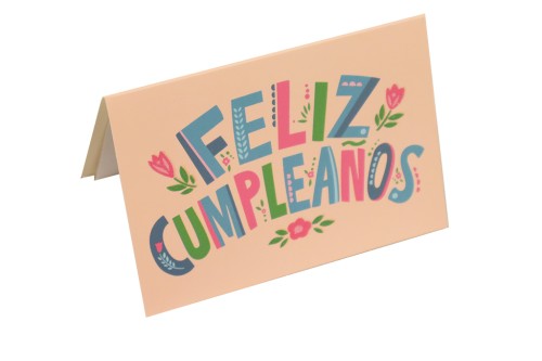 Tarjeta feliz cumpleaños