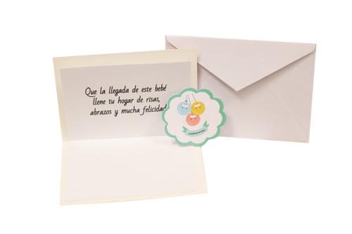 Tarjeta nacimiento elefante