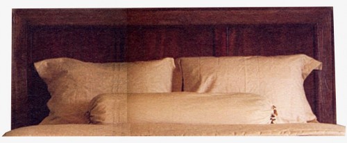 Headboard 1. 60 dark rustik