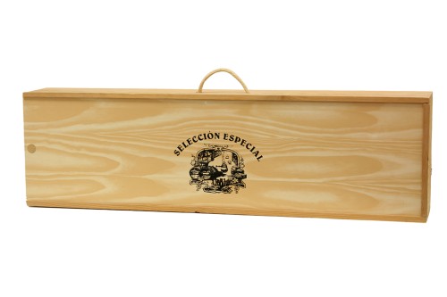 Caja madera jamonera